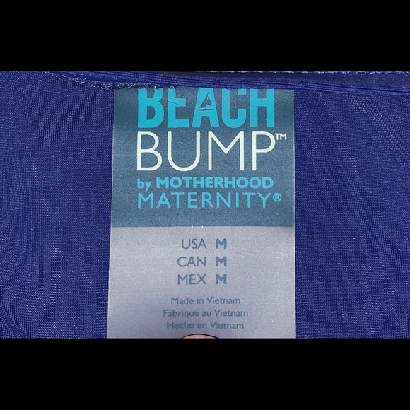 Motherhood Maternity Swim tank - Beach Bump - Picture 2 of 3